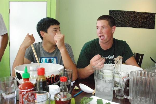 The Viking tries competitive eating by taking on the Pho Challenge