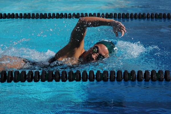Girls’ swimming maintains 5-0 record by sweeping Homestead