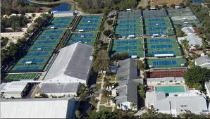 The IMG tennis academy is just one of seven training facilities that IMG offers.