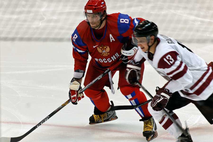 Alexander Ovechkin plays in the KHL for his home town in Moscow, Russia. Many NHL players are playing overseas due to the recent lockout.