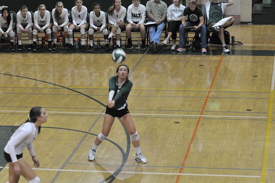Vikings volleyball triumph over crosstown rival Gunn in four sets