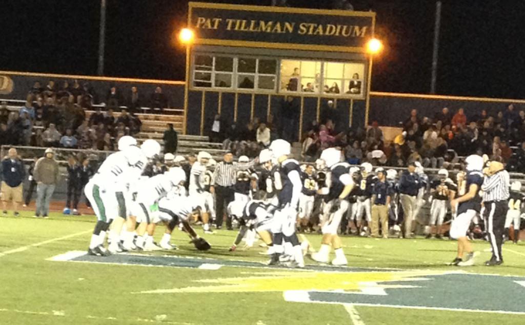 Football defeats Leland 54-24 in first round of CCS