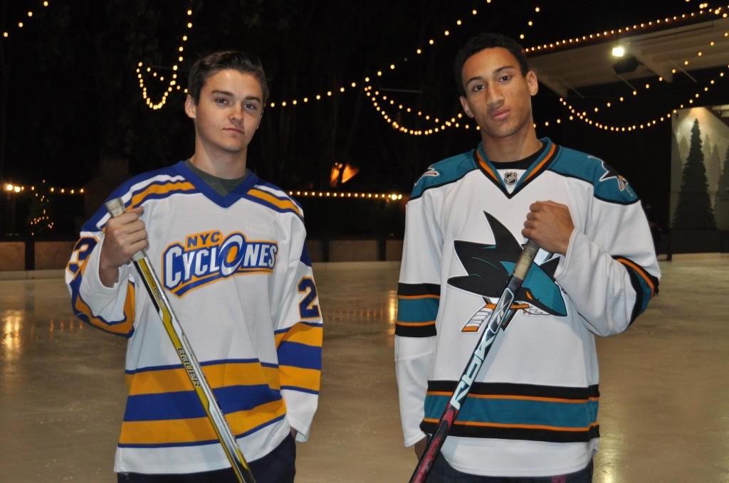 Oliver Rowles (‘15) and Eli Givens (‘16) are two of Paly’s student athletes who found passions for the sport of hockey at a young age. Both Rowles and Givens had to give up hockey when coming to Paly. 