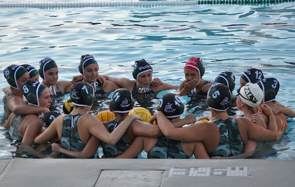 Girls water polo prepares for an upcoming season.  The Lady Vikes lost two seniors last year. 