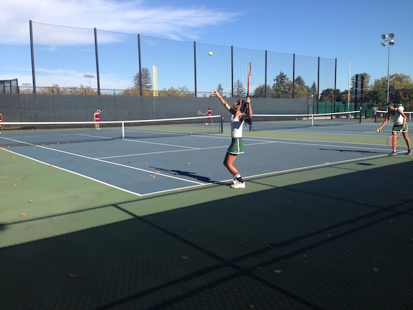Girls’ tennis remains undefeated with 5-2 victory over Cupertino