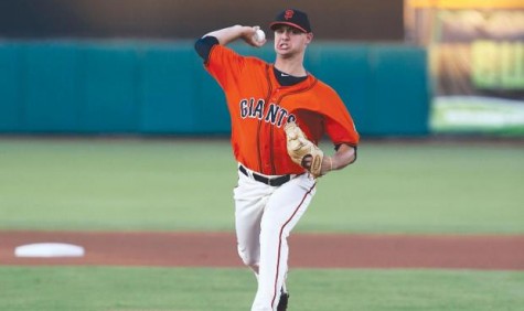 Tyler Beede was the Giants' firstdraft pick in 2014 and is currently their top pitching prospect.