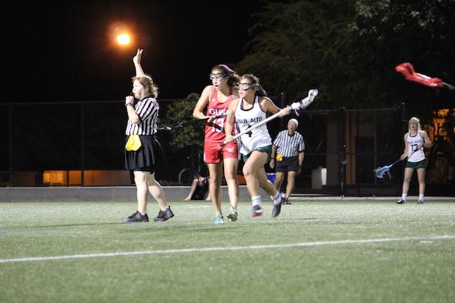 Paly+Girls+Lacrosse+triumphed+over+Gunn+in+their+first+league+game+winning+9-5+