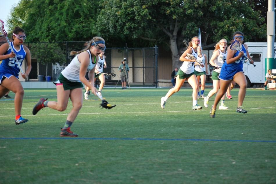Girls lacrosse dominates Los Altos 13-0