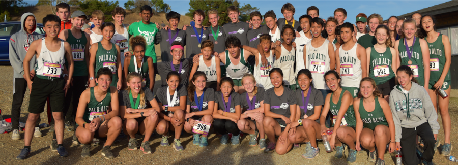 Cross country runners line up after the SCVAL Championship meet. Photo Courtesy of Bhusan Gupta, https://www.flickr.com/people/bhusangupta/