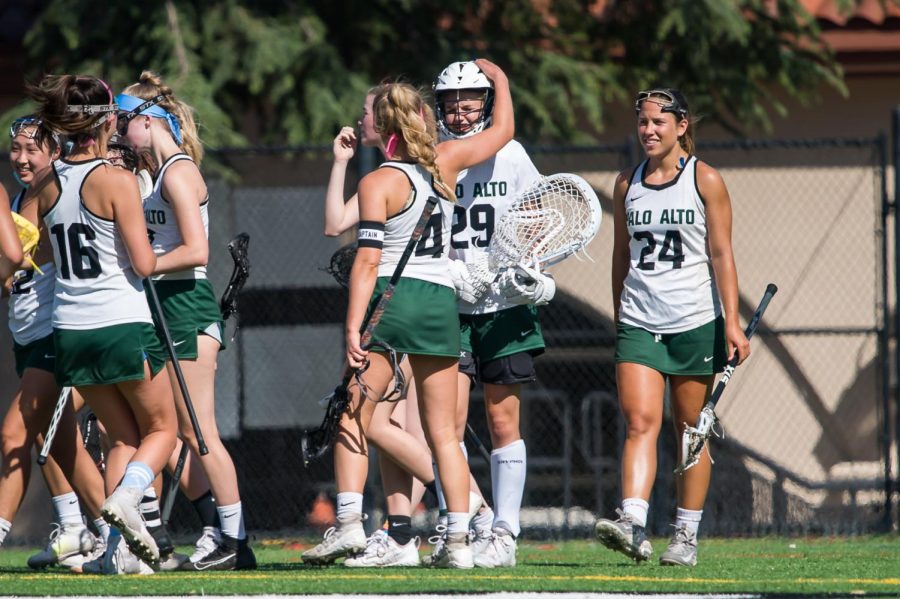 Paly girls lacrosse loses 10-3 to Mountain View