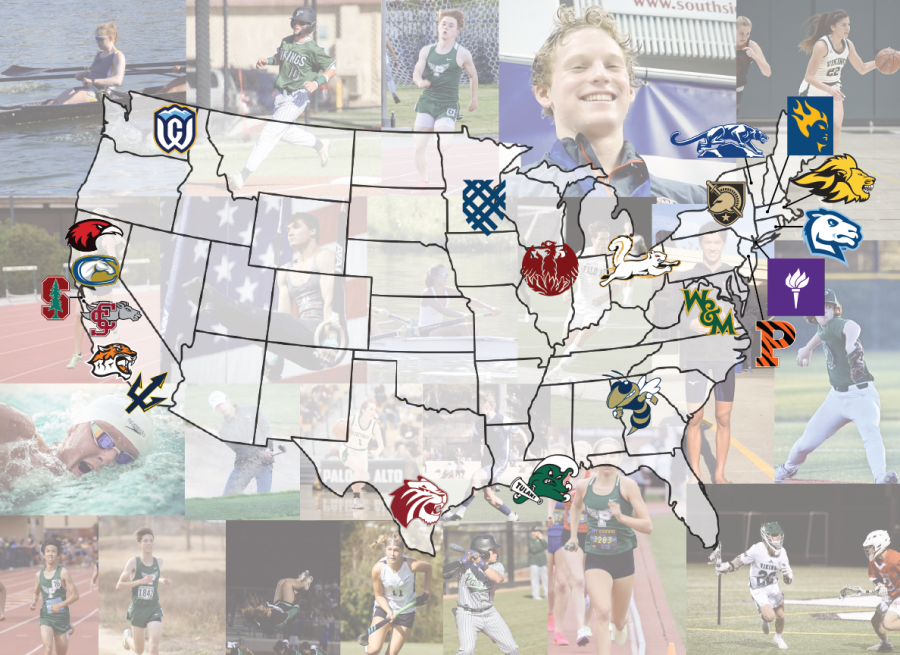 Mapping it Out: Where Paly Athletes are Headed Next