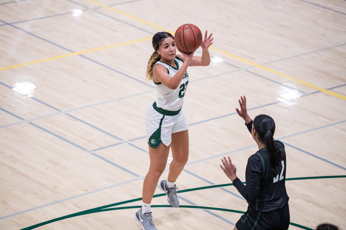 56-17 loss to Homestead by Paly Girls Basketball