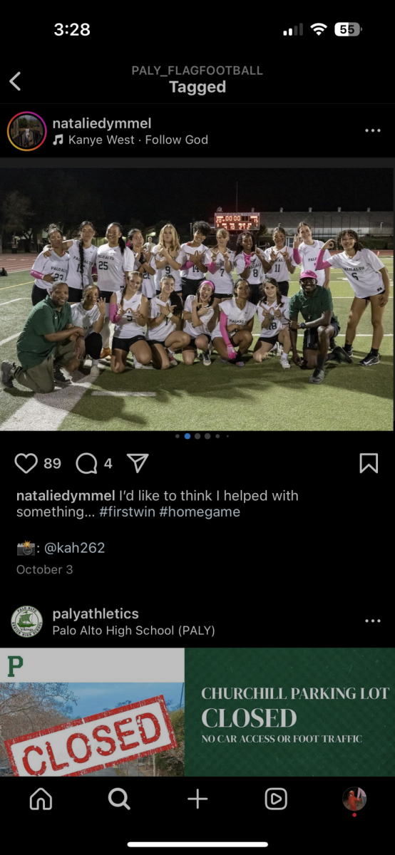 Paly Girls Flag Football Season Recap