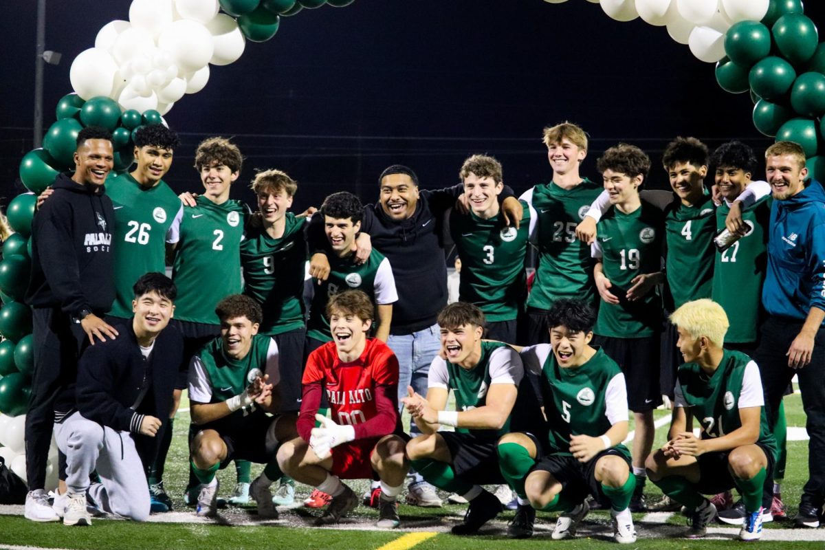 Paly Boys Varsity Soccer Homestead 1-1 During Senior Night