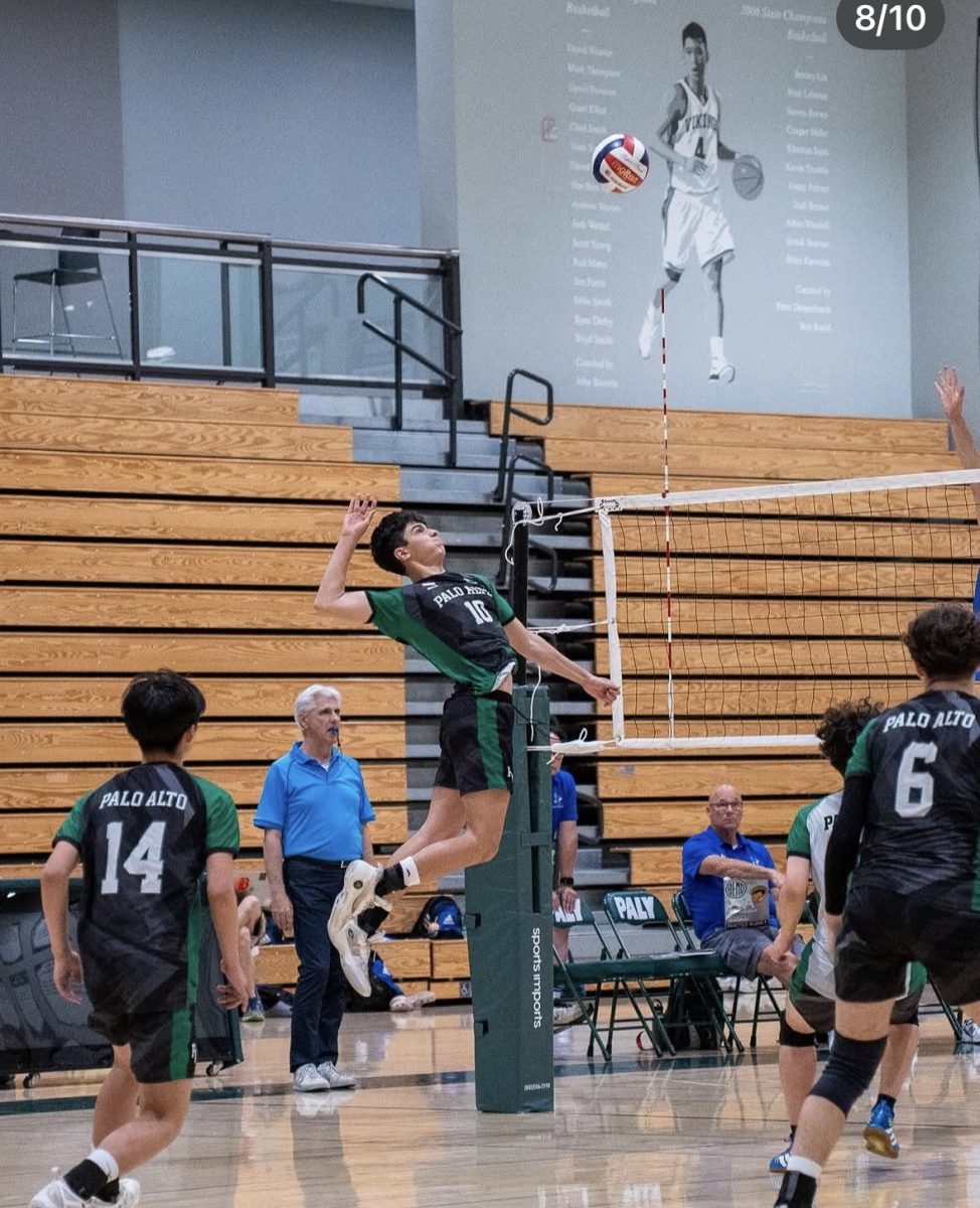 Paly Boys Volleyball dominated Redwood in a 3-0 Victory